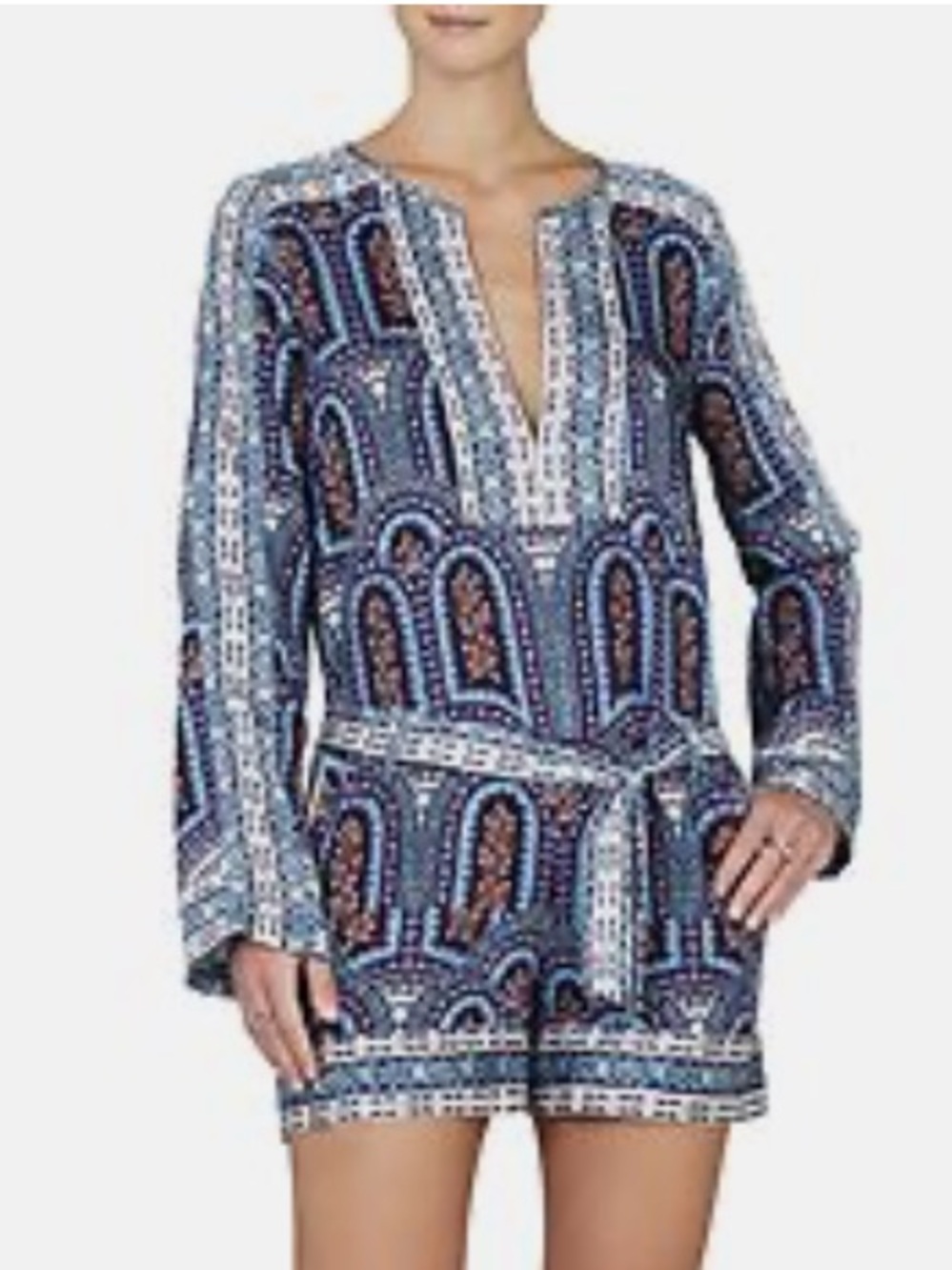 BCBGMAXAZRIA NWT Multi Color Romper